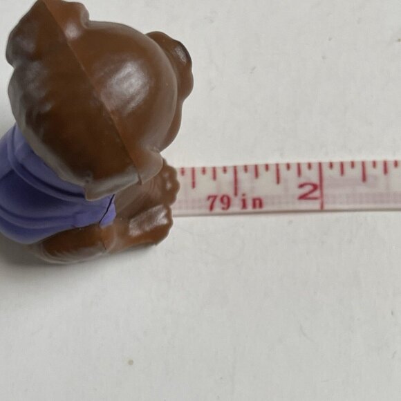 Barbie Mattel Chelsea Pet Animal Brown Winking Dog With Purple Vest - Picture 6 of 7